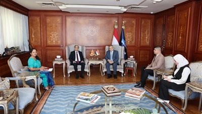 الفريق أسامة ربيع يستقبل سفير جمهورية سريلانكا لبحث سُبل التعاون في مجالات الاهتمام المُشترك 