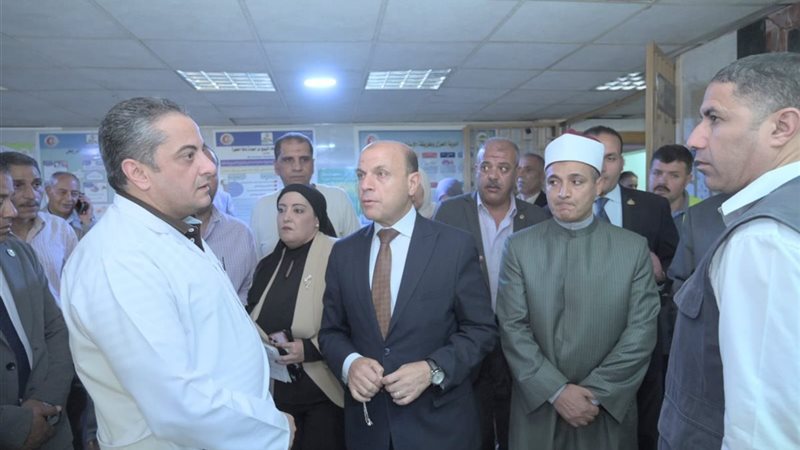 محافظ الغربية اثناء